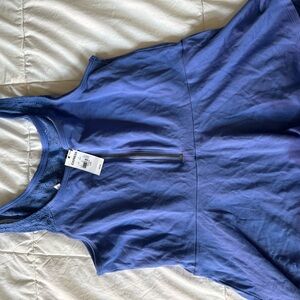 Express periwinkle large casual top never worn before